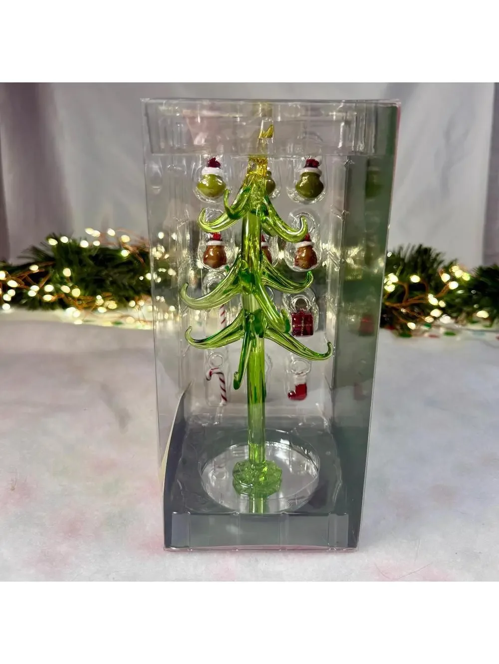 How the Grinch Stole Christmas Glass Tree - NRFB